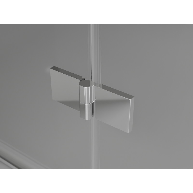 Mexen Mist-H L Duo kabina prysznicowa uchylna prawa 75 x 95 cm, transparent, chrom - 8A5L-075L-095P-01-00