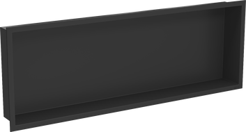 Mexen X-Wall-R nischhylla med krage 90 x 30 cm, svart - 1970903010