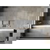 Mexen X-Wall-R półka wnękowa z kołnierzem i półką 90 x 30 cm, inox - 1910903010S