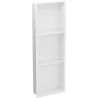 Mexen X-Wall-R półka wnękowa z kołnierzem i półką 90 x 30 cm, biała - 1920903010S