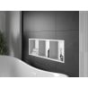 Mexen X-Wall-R nisplank met flens en plank 90 x 30 cm, wit - 1920903010S