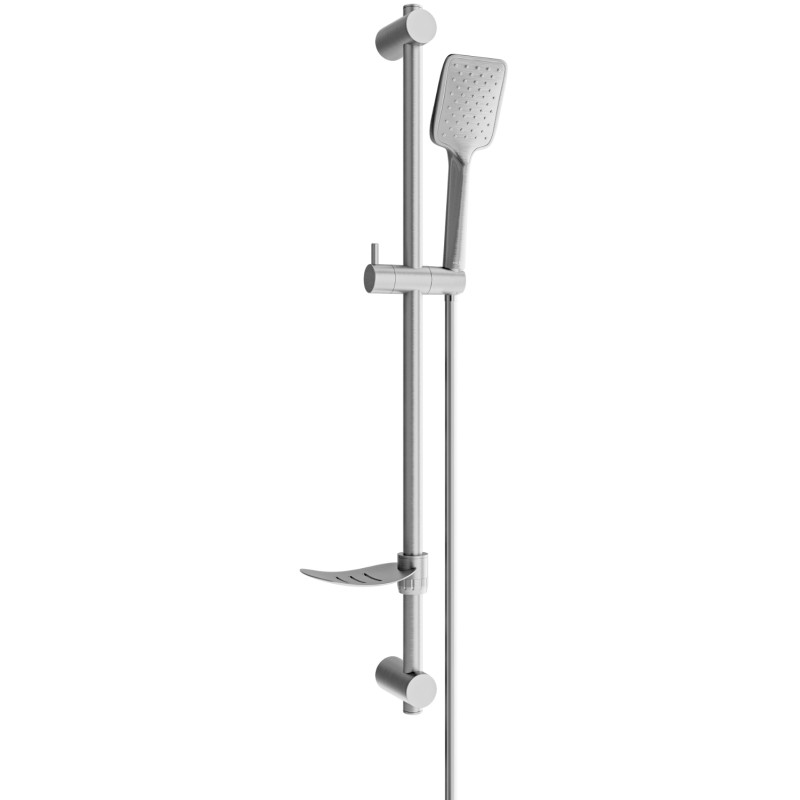 Mexen DF62 justerbar duschset, borstad gun gray - 785624582-66