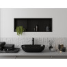 Mexen X-Wall-R Estante empotrado con reborde y balda 90 x 30 cm, negro - 1970903010S