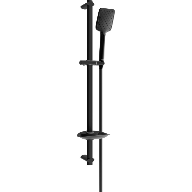 Mexen DB62 skup tuš set, crni - 785624584-70