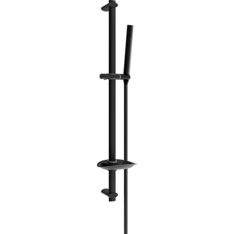Mexen DB70 slidable shower set, black - 785704584-70