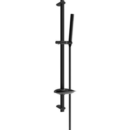 Mexen DB70 slidable shower set, black - 785704584-70