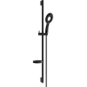 Mexen DS73 sliding shower set, black - 785734583-70