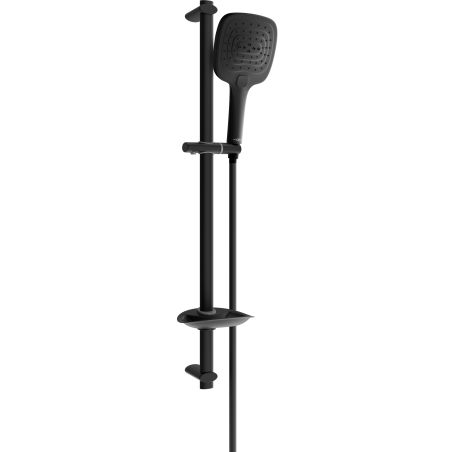 Mexen DB17 Duschset, verschiebbar, schwarz - 785174584-70