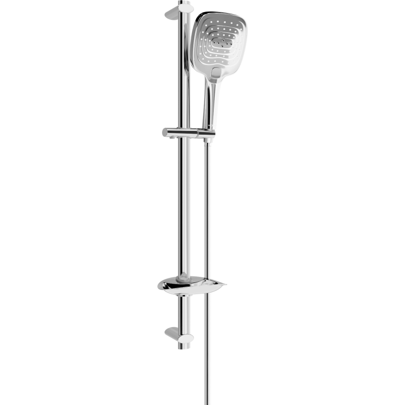 Mexen DB17 set doccia scorrevole, cromo - 785174584-00