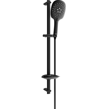Mexen DB22 Adjustable Shower Set, Black - 785224584-70