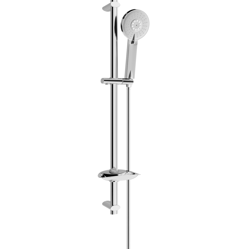 Mexen DB40 drsni tuš set, krom - 785404584-00