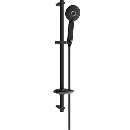 Mexen DB40 conjunto de chuveiro deslizante, preto - 785404584-70