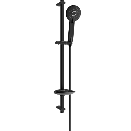 Mexen DB40 sliding shower set, black - 785404584-70