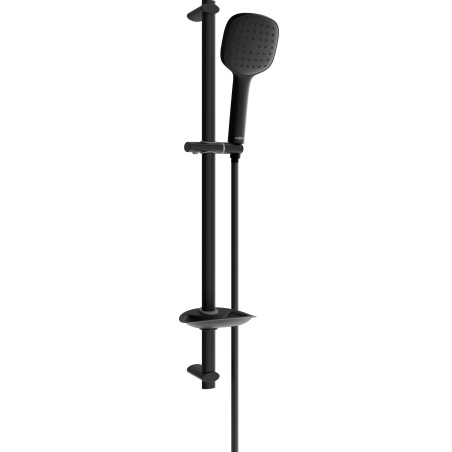 Mexen DB33 Duschset verschiebbar, schwarz - 785334584-70