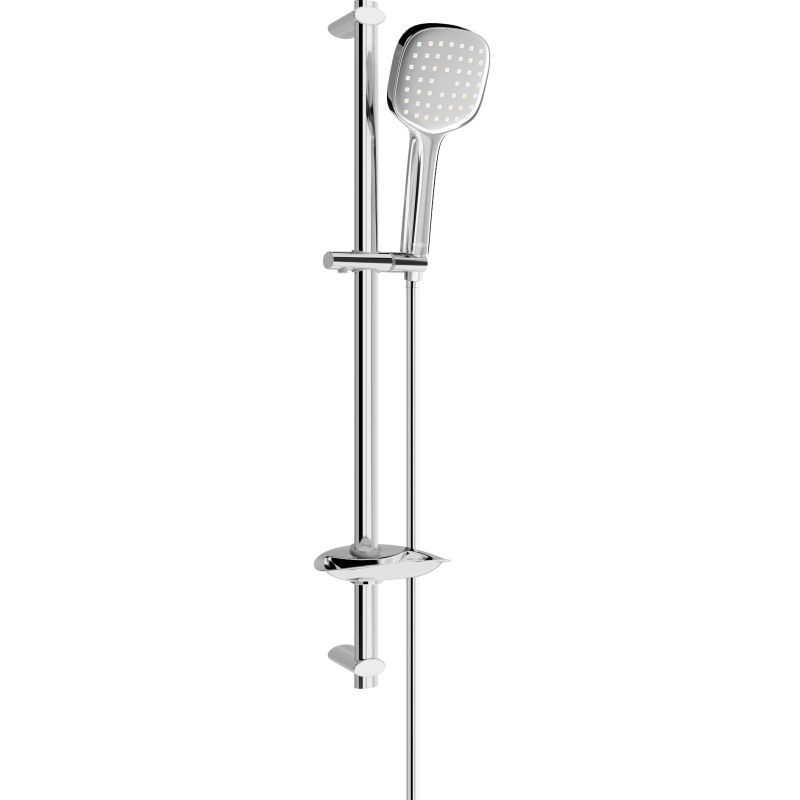 Mexen DB33 sliding shower set, chrome - 785334584-00