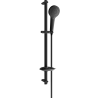 Mexen DB05 schwarzes, verschiebbares Duschset - 785054584-70