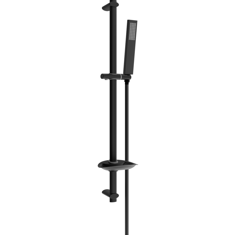 Mexen DB00 conjunto de ducha deslizante, negro - 785004584-70