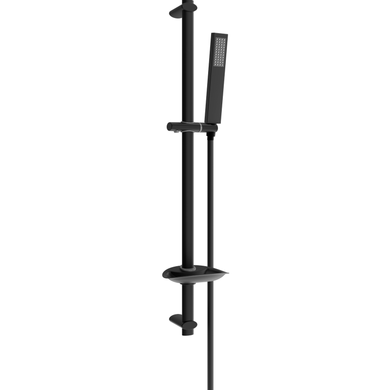 Mexen DB00 skjutbart duschset, svart - 785004584-70