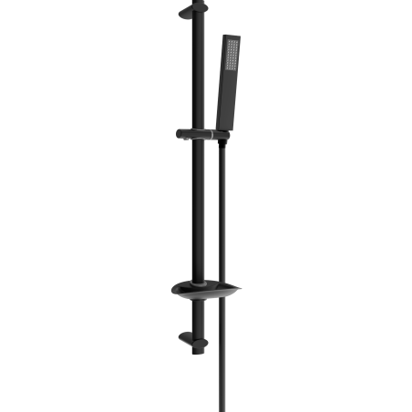 Mexen DB00 ensemble de douche coulissant, noir - 785004584-70