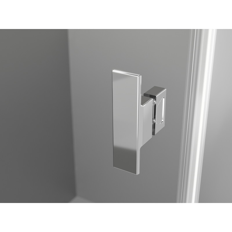 Mexen Mist-H L Duo kabina za prhanje z desnimi krilnimi vrati 70 x 115 cm, prozoren, krom - 8A5L-070L-115P-01-00