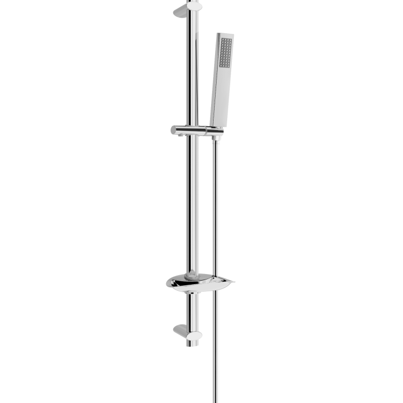 Mexen DB00 sliding shower set, chrome - 785004584-00