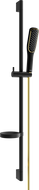 Mexen DS49 verstelbare doucheset, zwart/goud - 785494583-57