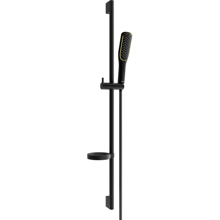 Mexen DS49 skjutbar duschset, svart - 785494583-75