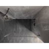 Mexen Lunar-B kabina prysznicowa uchylna prawa 90 x 80 cm, transparent, gun gray szczotkowany - 832-090-080-66-00-P