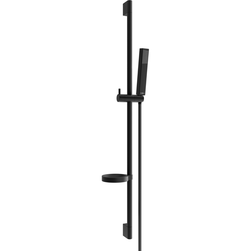 Mexen DS77 sliding shower set, black - 785774583-70