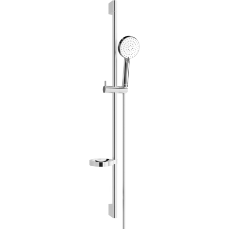 Mexen DS75 sliding shower set, chrome - 785754583-02