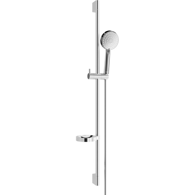 Mexen DS75 sliding shower set, chrome - 785754583-00
