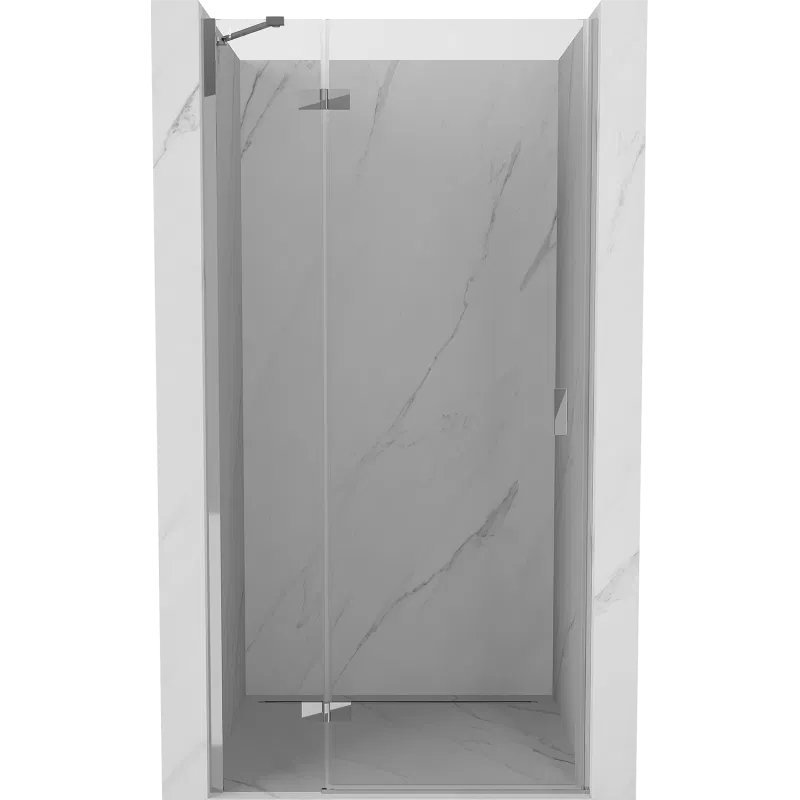 Mexen Mist-H left hinged shower door 70 cm, transparent, chrome - 8A5-070-000-01-00-L