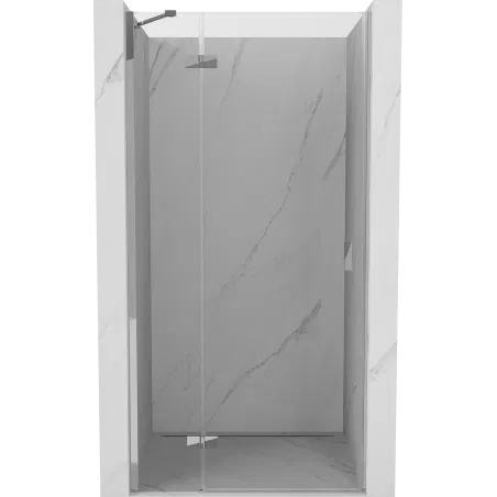 Mexen Mist-H left hinged shower door 70 cm, transparent, chrome - 8A5-070-000-01-00-L