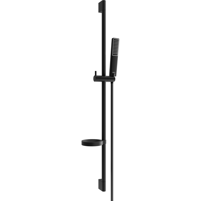 Mexen DS72 verschiebbares Duschset, schwarz - 785724583-70