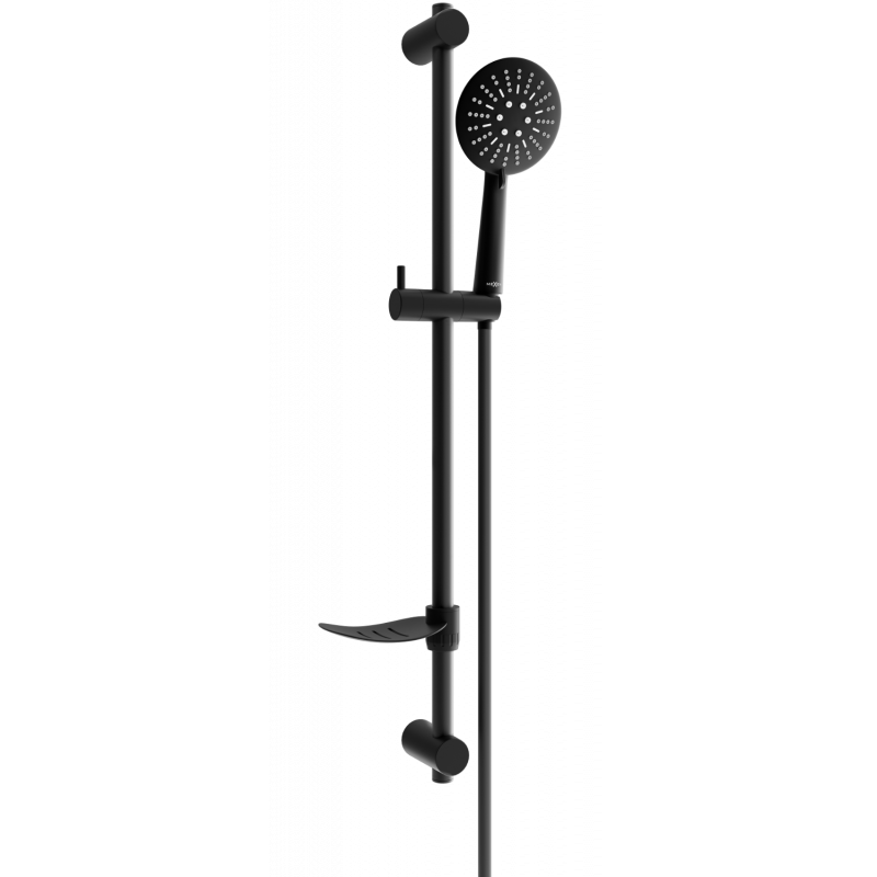 Mexen DF67 adjustable shower set, black - 785674582-70
