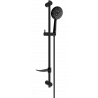 Mexen DF67 schiebbares Duschset, schwarz - 785674582-70