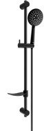 Mexen DF67 schwaarzes, verstellbaart Dusch-Set - 785674582-70