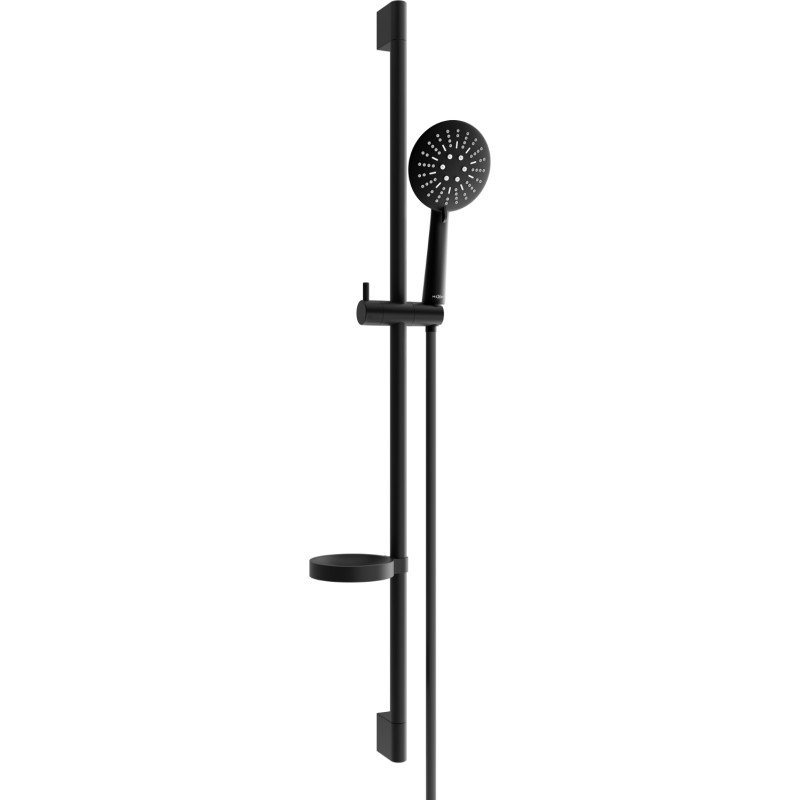 Mexen DS67 Schiebbares Duschset, Schwarz - 785674583-70