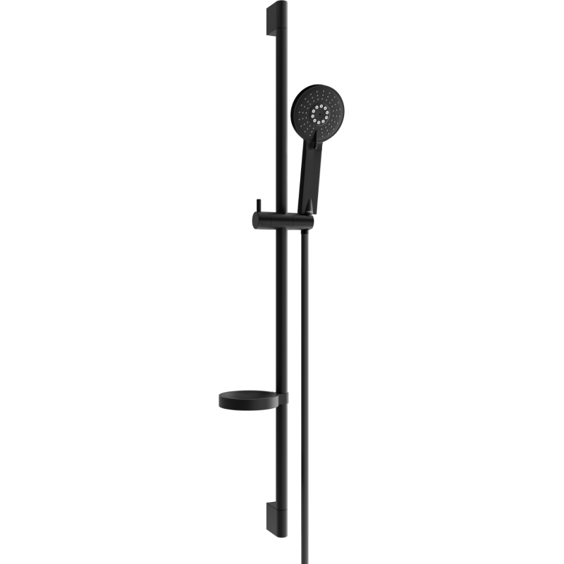 Mexen DS40 schiebbares Duschset, schwarz - 785404583-70