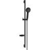 Mexen DS40 zwartbare doucheset, zwart - 785404583-70