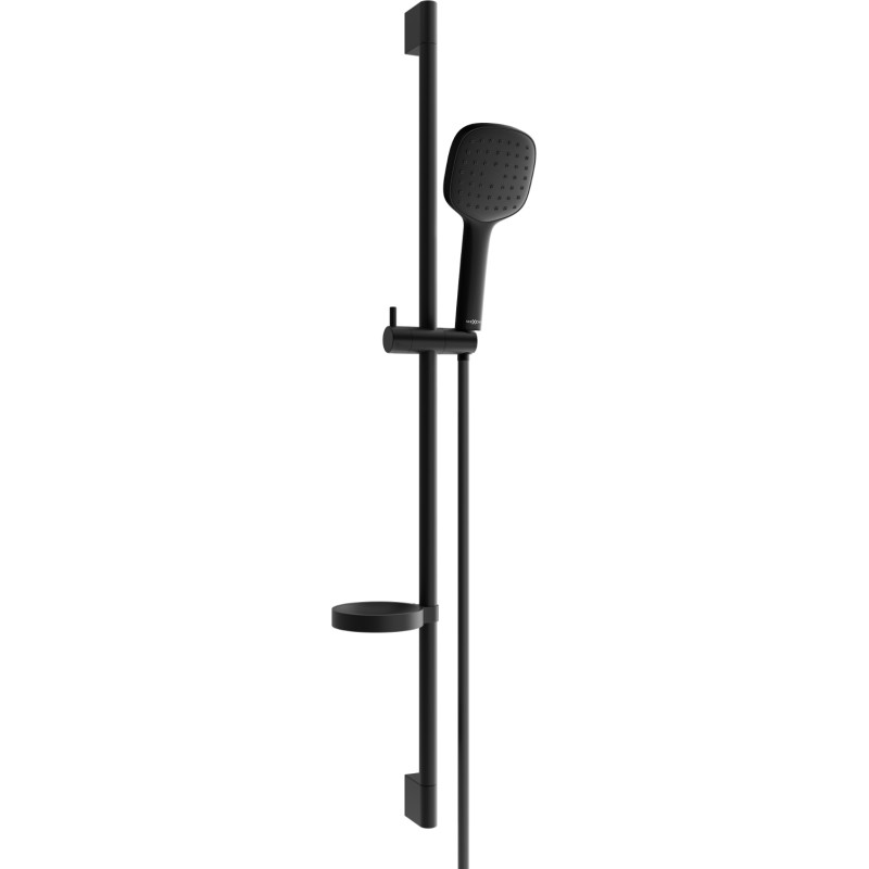 Mexen DS33 drsni tuš komplet, črn - 785334583-70