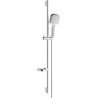Mexen DS33 sliding shower set, chrome - 785334583-00