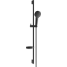 Mexen DS05 ensemble de douche coulissant, noir - 785054583-70