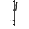 Mexen DF49 Duschgarnitur verschiebbar, schwarz/gold - 785494582-57