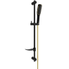 Mexen DF49 Duschset verschiebbar, schwarz/gold - 785494582-57