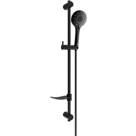 Mexen DF74 adjustable black shower set - 785744582-70