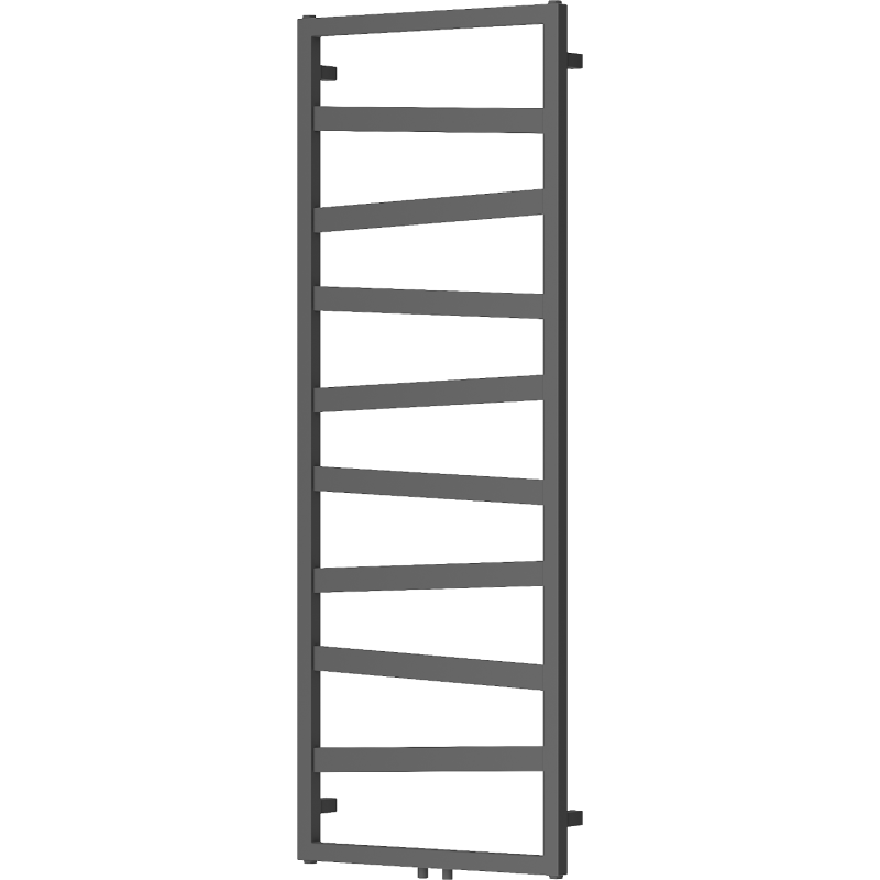 Mexen Zoom decoratieve badkamer radiator 1430 x 530 mm, 477 W, antraciet - W130-1430-530-00-66