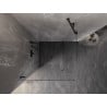 Mexen Lunar-B Duschkabine schwenkbar links 100 x 100 cm, transparent, schwarz - 832-100-100-70-00-L