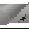 Mexen Lunar-B Duschkabine schwenkbar links 100 x 100 cm, transparent, schwarz - 832-100-100-70-00-L