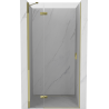Mexen Mist-H Duschpendeltür links 100 cm, transparent, gold - 8A5-100-000-50-00-L